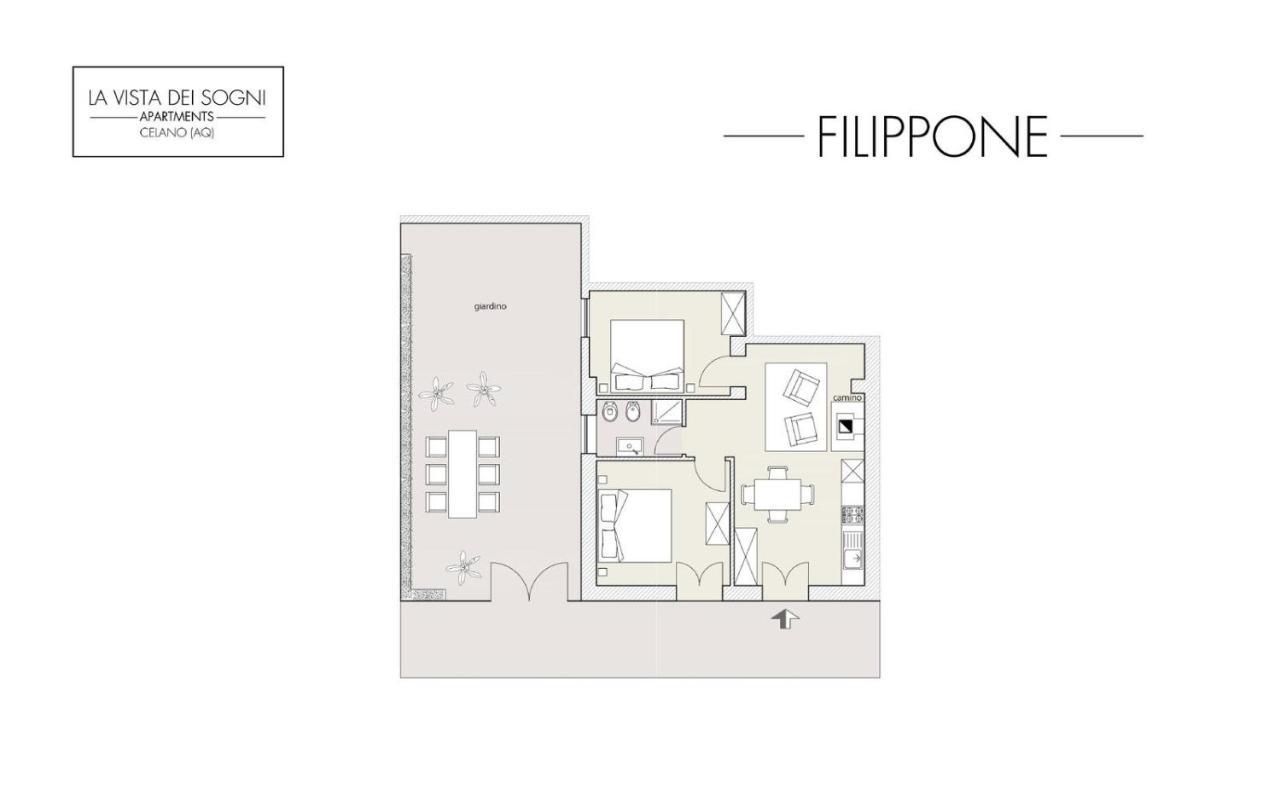LaVistaDeiSogni Filippone Celano Esterno foto